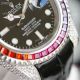 New Rolex Submariner Black Dial Rainbow Bezel Asia 2824 Replica Watches 40mm (4)_th.jpg